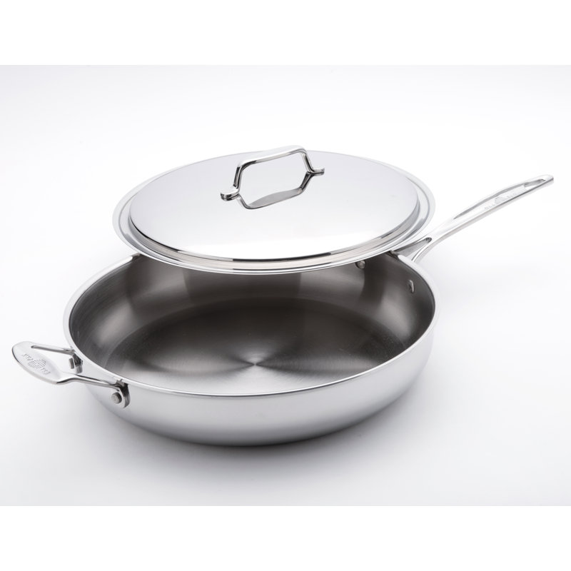 USA Pans USA Pan Gourmet Chef 13" Frying Pan with Lid Wayfair